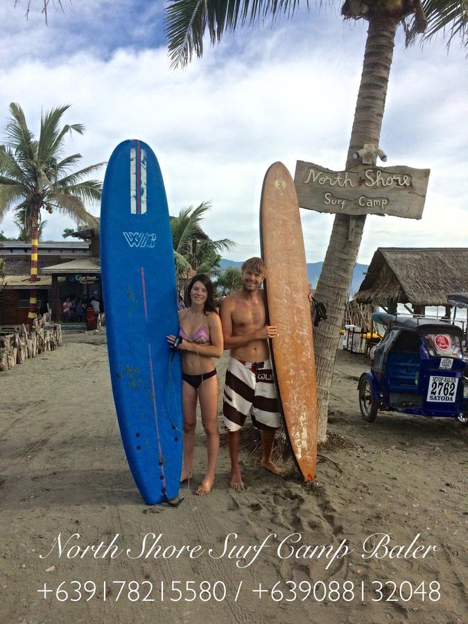 North Shore Surf Camp Hotel Baler Esterno foto